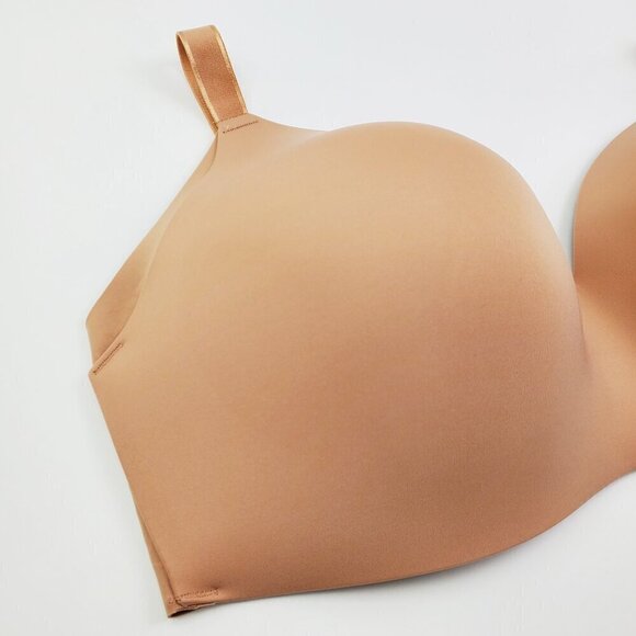 KNIX WingWoman Contour Bra Size 7++ (36/38G) Wireless Plunge Nude Comfort NWT - Picture 7 of 15